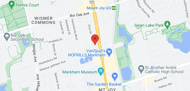 map of #1907 -9500 MARKHAM RD